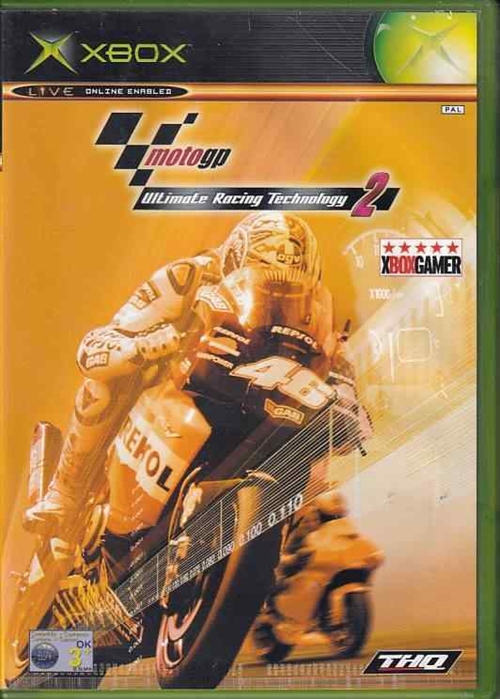 MotoGP Ultimate Racing Technology 2 - XBOX - (B Grade) (Used) (Eng)